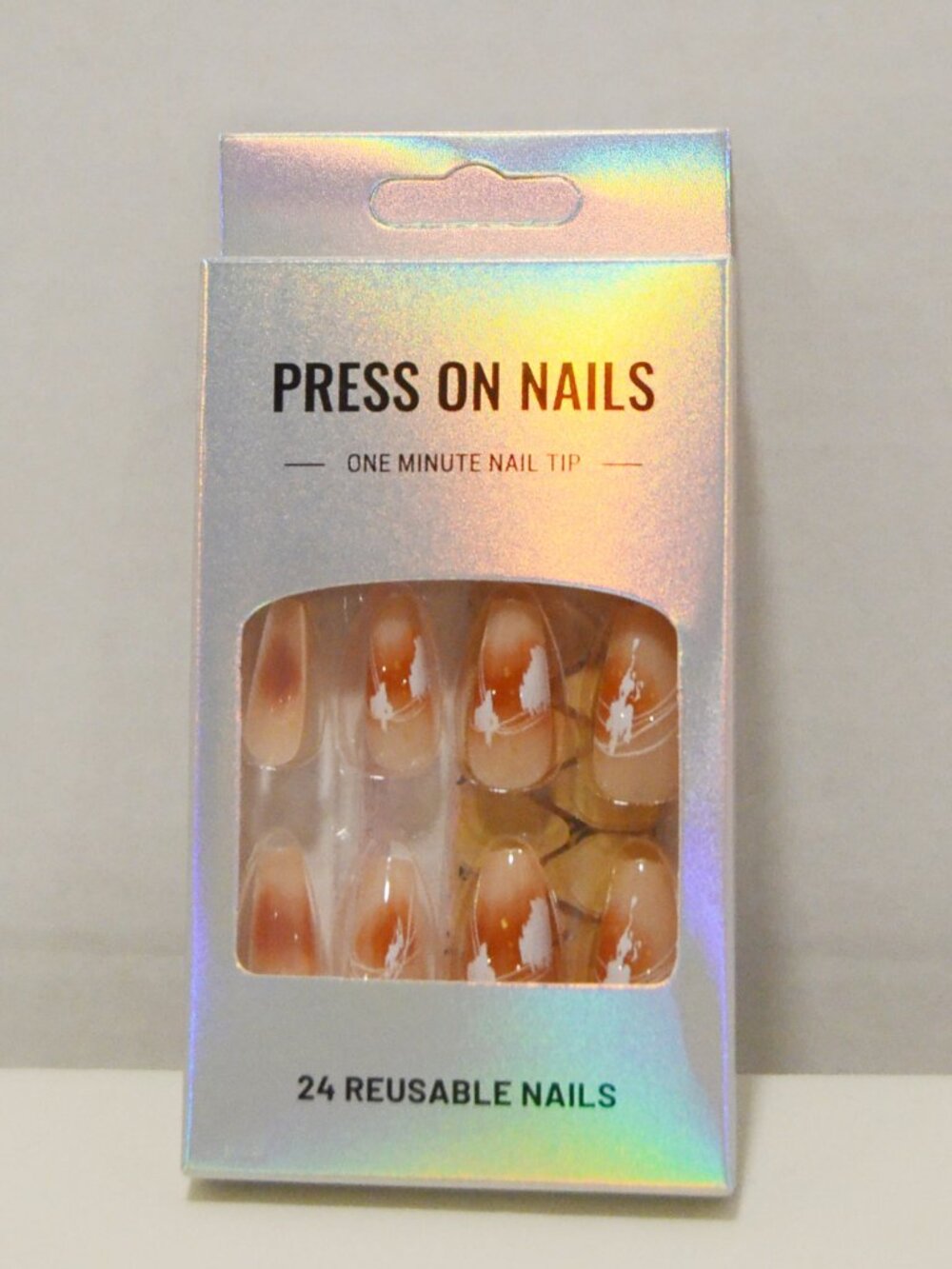 New in Box - Lot of 3 Sets of Press-on Nails, Easy Application - Picture 4 of 4